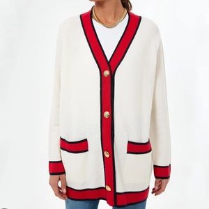 NWOT Tuckernuck Lauren Cardigan in Ivory